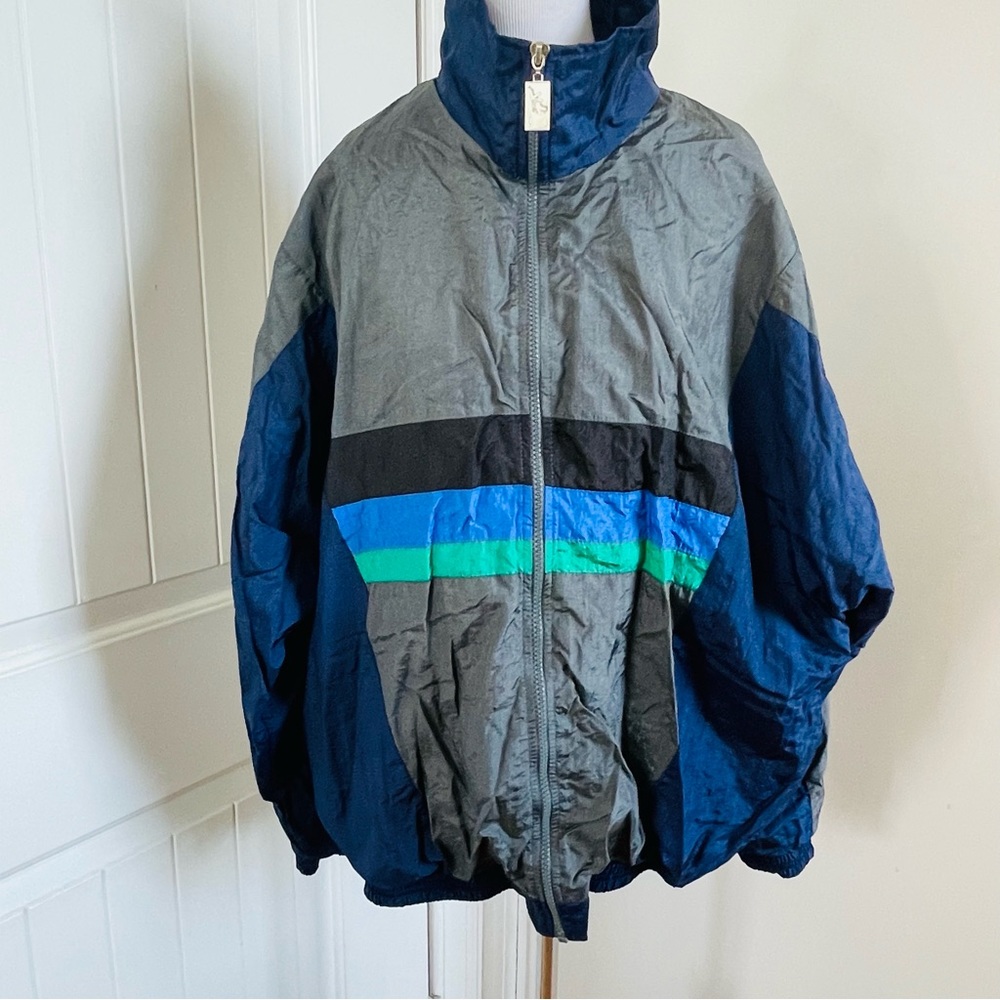 Retro 80’s lined windbreaker